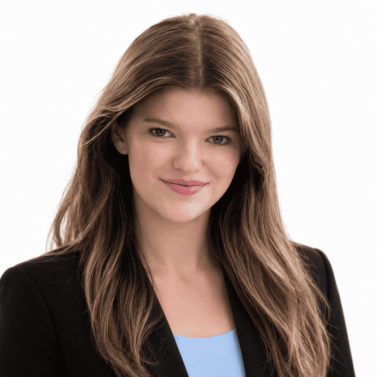 Kaitlin McMillan smiling in a professional headshot for Our Firm.